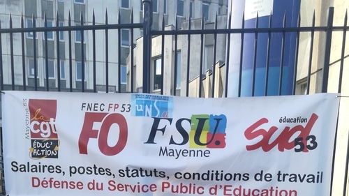 Education. 1000 personnes à Laval, 2000 à Angers pour dénoncer la...